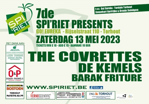 Flyer voor Spi'riet Presents 2023